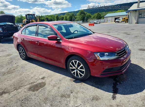 3VW167AJ6HM413209 2017 VOLKSWAGEN JETTA Red Delantero derecho