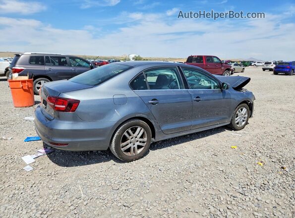 3VW167AJ8HM201542 2017 VOLKSWAGEN JETTA Gray Trasero derecho