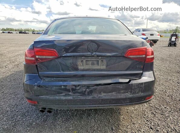 3VW167AJXHM201168 2017 VOLKSWAGEN JETTA Black Հետևի տեսք
