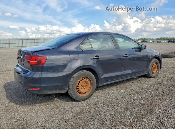 3VW167AJXHM201168 2017 VOLKSWAGEN JETTA Black Հետևի աջ
