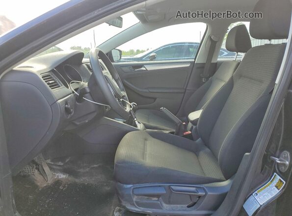 3VW167AJXHM201168 2017 VOLKSWAGEN JETTA Black Սալոնի դիմացի տեսք