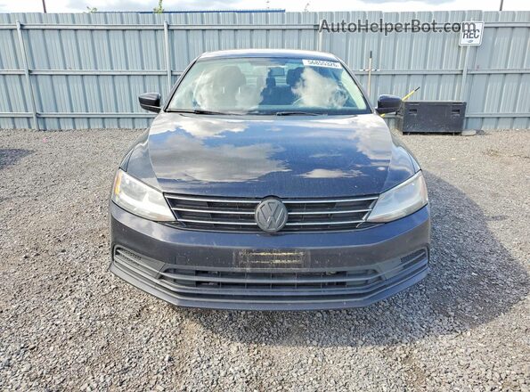 3VW167AJXHM201168 2017 VOLKSWAGEN JETTA Black Դիմացի տեսք
