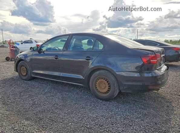 3VW167AJXHM201168 2017 VOLKSWAGEN JETTA Black Հետևի ձախ