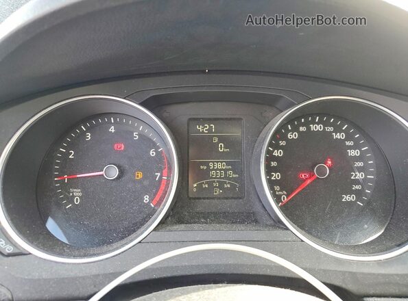 3VW167AJXHM201168 2017 VOLKSWAGEN JETTA Black Սարքավորումների վահանակի տեսք