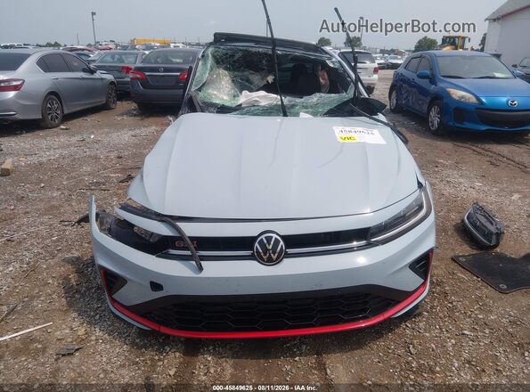3VW1M7BUXTM059122 2026 VOLKSWAGEN JETTA Gray წინა პანელის ხედი