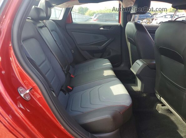 3VW1T7BU3SM051025 2025 VOLKSWAGEN JETTA Красный Вид задних сидений