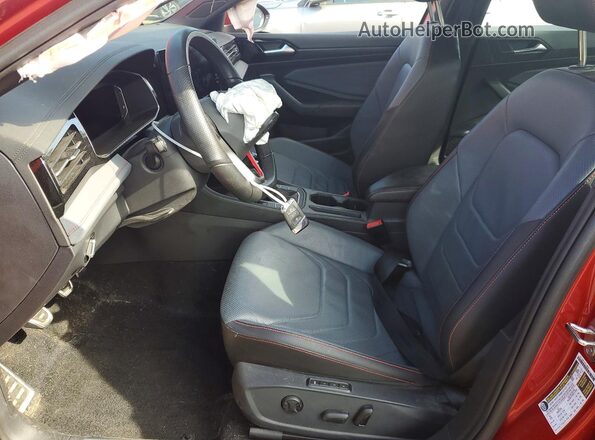 3VW1T7BU3SM051025 2025 VOLKSWAGEN JETTA Красный Вид салона спереди