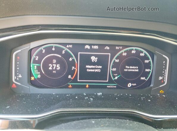 3VW1T7BU5NM017172 2022 VOLKSWAGEN JETTA Gray Vista del cuadro de instrumentos