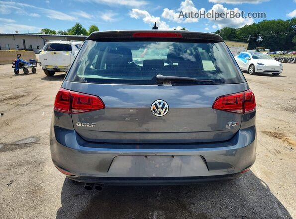 3VW217AU5HM070096 2017 VOLKSWAGEN GOLF Серый Вид подкапотного пространства
