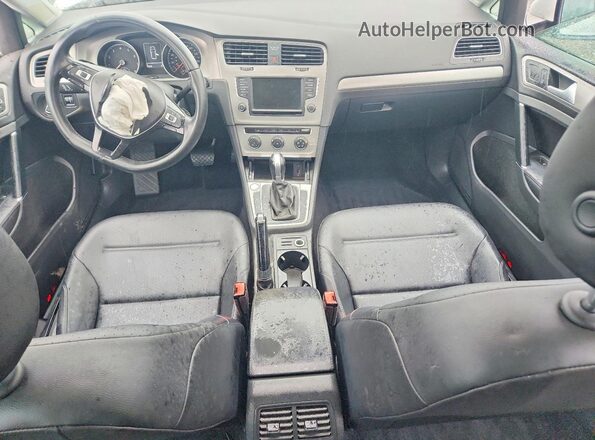 3VW217AU5HM074116 2017 VOLKSWAGEN GOLF White წინა პანელის ხედი