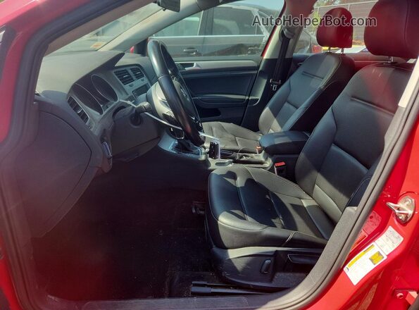 3VW217AU5HM076030 2017 VOLKSWAGEN GOLF Red Սալոնի դիմացի տեսք