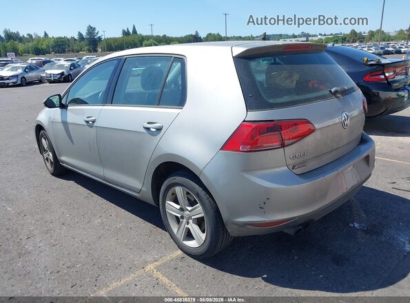 3VW217AU9HM023749 2017 VOLKSWAGEN GOLF Gray Tył lewy
