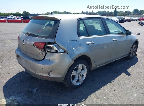 3VW217AU9HM023749 2017 VOLKSWAGEN GOLF Gray Tył prawy