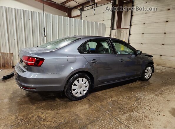 3VW267AJ5GM288044 2016 VOLKSWAGEN JETTA Gray Tył prawy