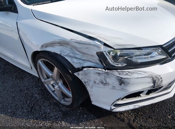 3VW267AJXGM214098 2016 VOLKSWAGEN JETTA White Widok z przodu