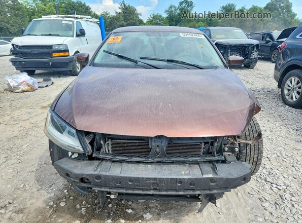 3VW2B7AJ0HM372091 2017 VOLKSWAGEN JETTA Brown Вид спереду