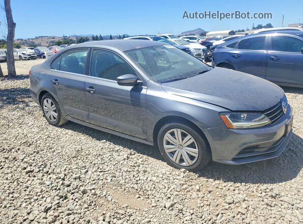 3VW2B7AJ0HM372219 2017 VOLKSWAGEN JETTA Charcoal Delantero derecho