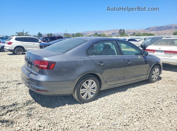 3VW2B7AJ0HM372219 2017 VOLKSWAGEN JETTA Charcoal Trasero derecho
