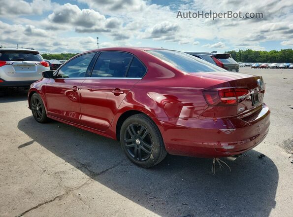 3VW2B7AJ1HM223088 2017 VOLKSWAGEN JETTA Red Հետևի ձախ