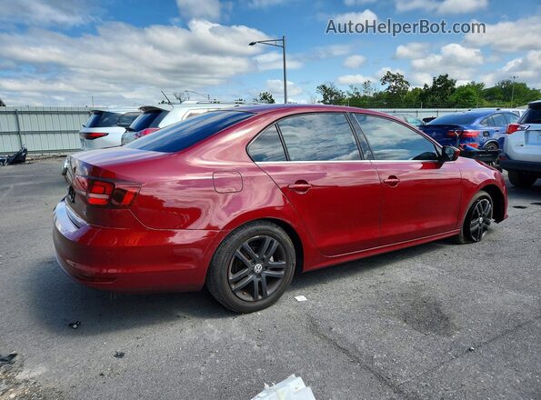 3VW2B7AJ1HM223088 2017 VOLKSWAGEN JETTA Red Հետևի աջ