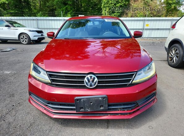 3VW2B7AJ1HM223088 2017 VOLKSWAGEN JETTA Red Դիմացի տեսք