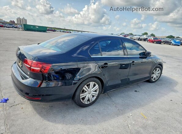 3VW2B7AJ1HM227156 2017 VOLKSWAGEN JETTA Black Задня права чверть