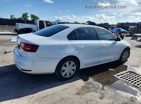 3VW2B7AJ1HM352996 2017 VOLKSWAGEN JETTA Белый Задняя правая четверть