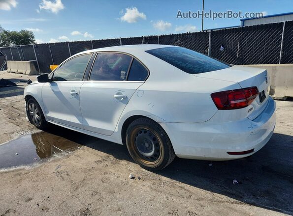 3VW2B7AJ1HM352996 2017 VOLKSWAGEN JETTA Белый Задняя левая четверть