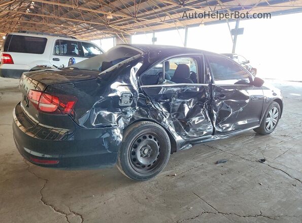 3VW2B7AJ1HM381303 2017 VOLKSWAGEN JETTA Black Հետևի աջ