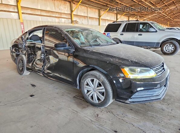 3VW2B7AJ1HM381303 2017 VOLKSWAGEN JETTA Black Առջևի աջ