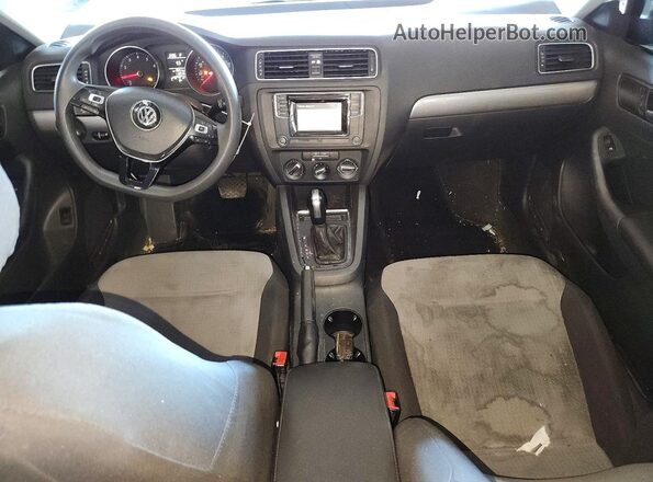 3VW2B7AJ1HM381303 2017 VOLKSWAGEN JETTA Black Առջևի վահանակի տեսք
