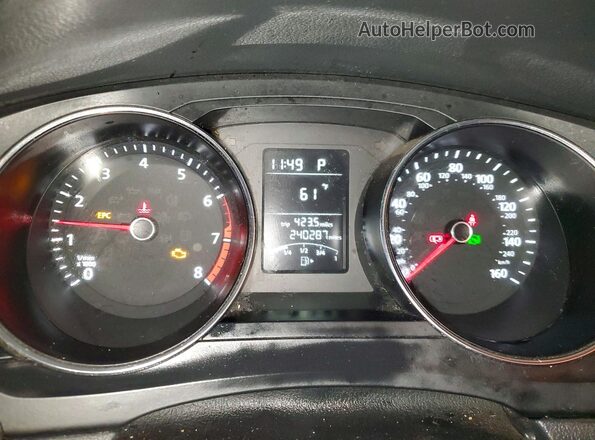 3VW2B7AJ2HM205151 2017 VOLKSWAGEN JETTA White Widok zestawu wskaźników