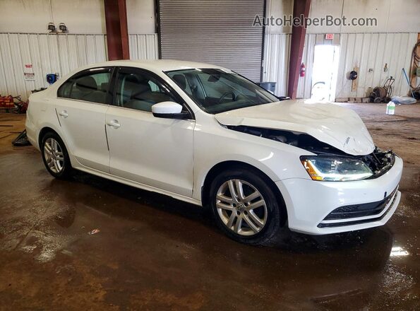 3VW2B7AJ2HM205151 2017 VOLKSWAGEN JETTA White Przód prawy