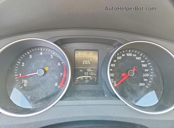 3VW2B7AJ3HM298150 2017 VOLKSWAGEN JETTA Blue Vista del cuadro de instrumentos