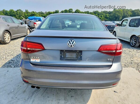 3VW2B7AJ4HM212148 2017 VOLKSWAGEN JETTA Угольный Вид сзади