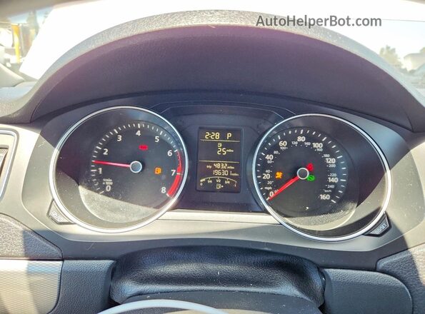 3VW2B7AJ4HM393610 2017 VOLKSWAGEN JETTA Gray Widok zestawu wskaźników