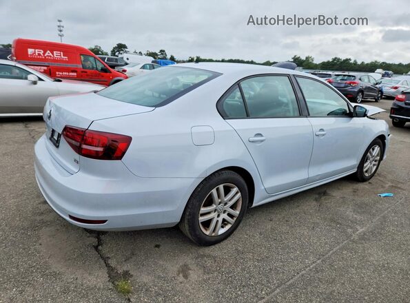 3VW2B7AJ4JM217467 2018 VOLKSWAGEN JETTA Серый Задняя правая четверть