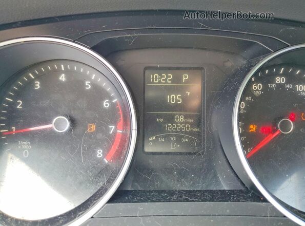 3VW2B7AJ5HM324649 2017 VOLKSWAGEN JETTA Gray Instrument cluster view