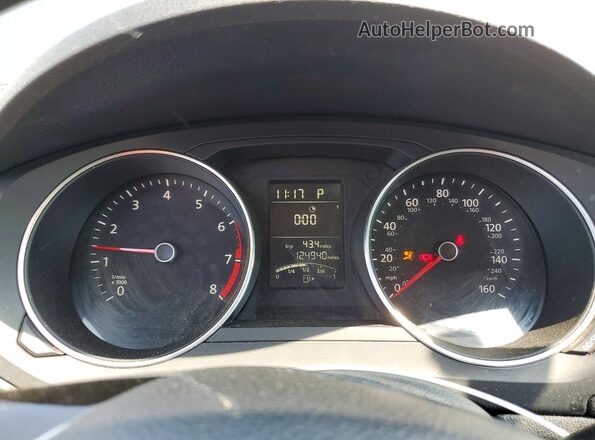 3VW2B7AJ5HM329348 2017 VOLKSWAGEN JETTA Gray Vista del cuadro de instrumentos