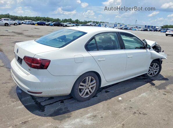 3VW2B7AJ6HM225595 2017 VOLKSWAGEN JETTA Белый Задняя правая четверть