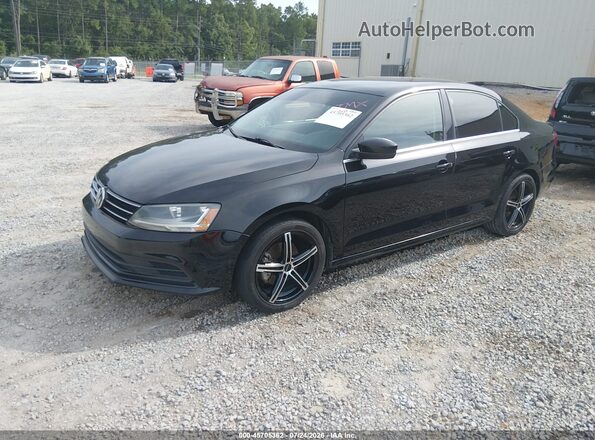 3VW2B7AJ6HM328838 2017 VOLKSWAGEN JETTA Black Vista tres cuartos delantera izquierda