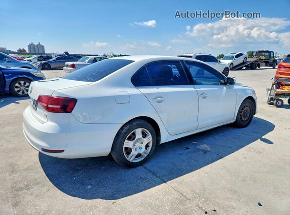 3VW2B7AJ7HM290312 2017 VOLKSWAGEN JETTA White Задня права чверть