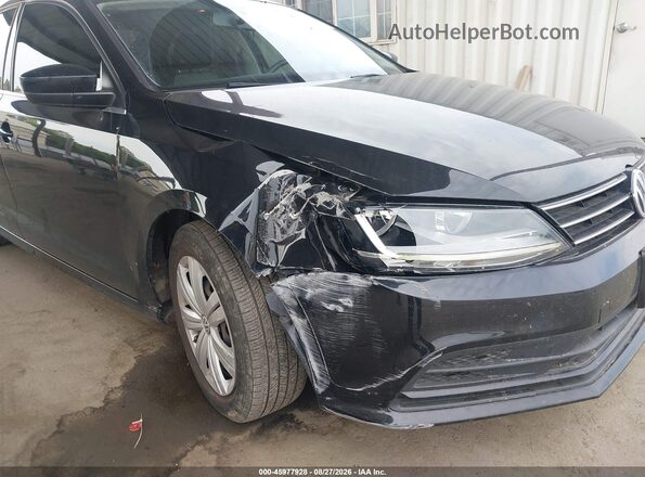 3VW2B7AJ7HM295168 2017 VOLKSWAGEN JETTA Black Вид спереду