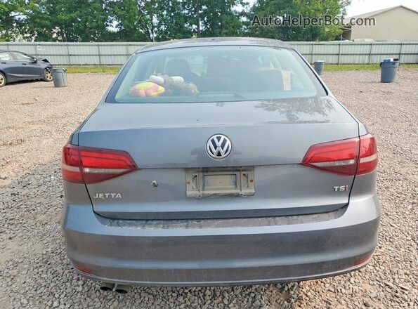 3VW2B7AJ7HM296563 2017 VOLKSWAGEN JETTA Серебряный Вид сзади