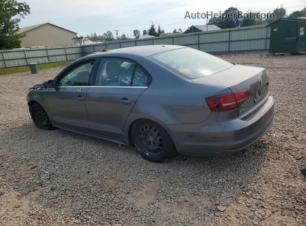 3VW2B7AJ7HM296563 2017 VOLKSWAGEN JETTA Серебряный Задняя левая четверть