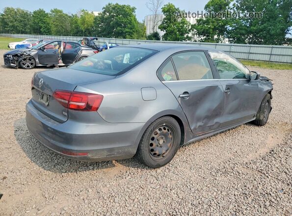 3VW2B7AJ7HM296563 2017 VOLKSWAGEN JETTA Серебряный Задняя правая четверть