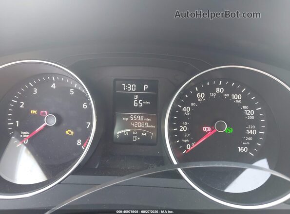 3VW2B7AJ7HM373237 2017 VOLKSWAGEN JETTA Gray Вид задніх сидінь