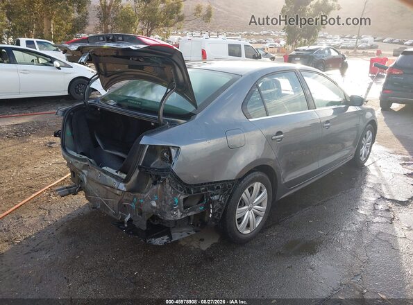 3VW2B7AJ7HM373237 2017 VOLKSWAGEN JETTA Gray Задня права чверть