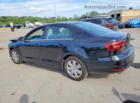 3VW2B7AJ7HM400162 2017 VOLKSWAGEN JETTA Black Trasero izquierdo
