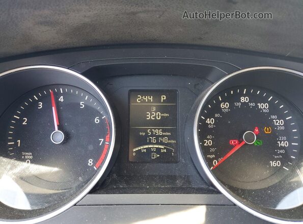 3VW2B7AJ8JM237950 2018 VOLKSWAGEN JETTA White Widok zestawu wskaźników